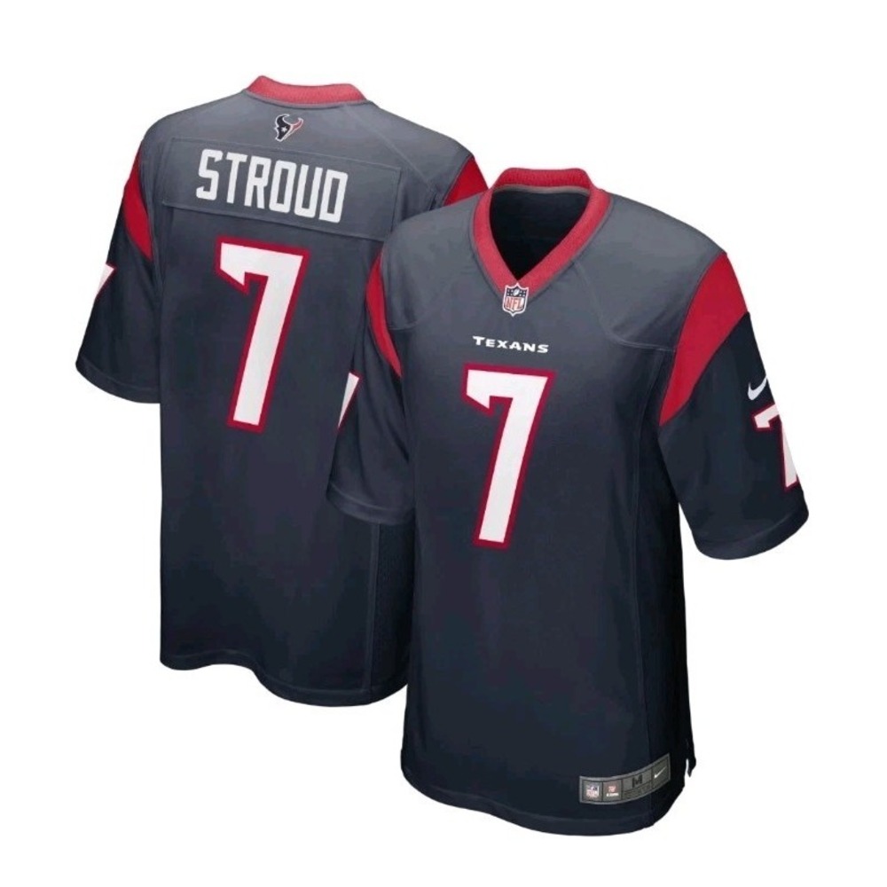 Nike C.J. Stroud Houston Texans On-Field Game Jersey Navy Blue Men's 3XL NWT 29